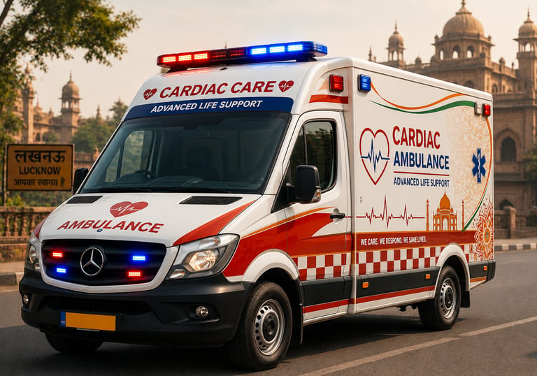 Cardiac Ambulance Service Lucknow