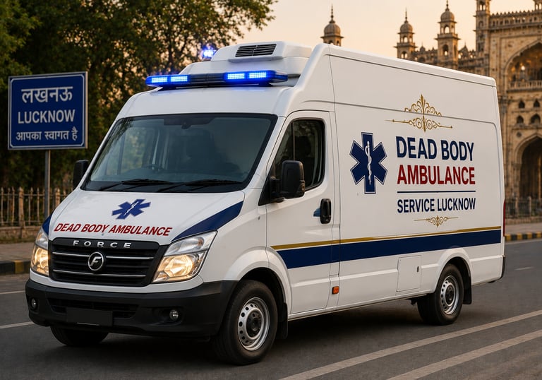 Dead Body Ambulance Service Lucknow
