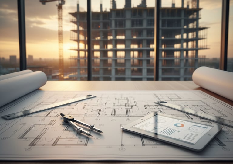 Owner’s representative overseeing construction project on-site.