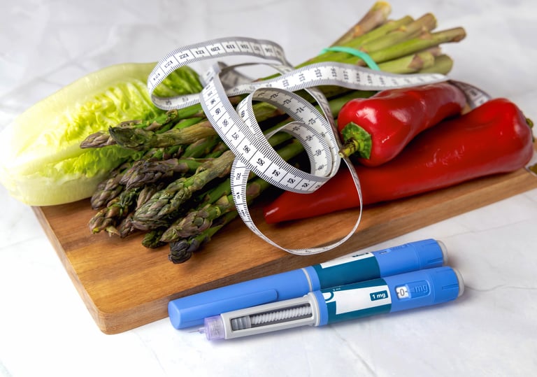 Doctor-led weight management using GLP-1 medication alongside nutrition support