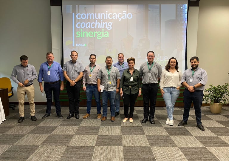 Comunicação, Líder Coach, Sinergia em SST, Evolue Safety, Treinamento, Capacitação, Curso, Palestra
