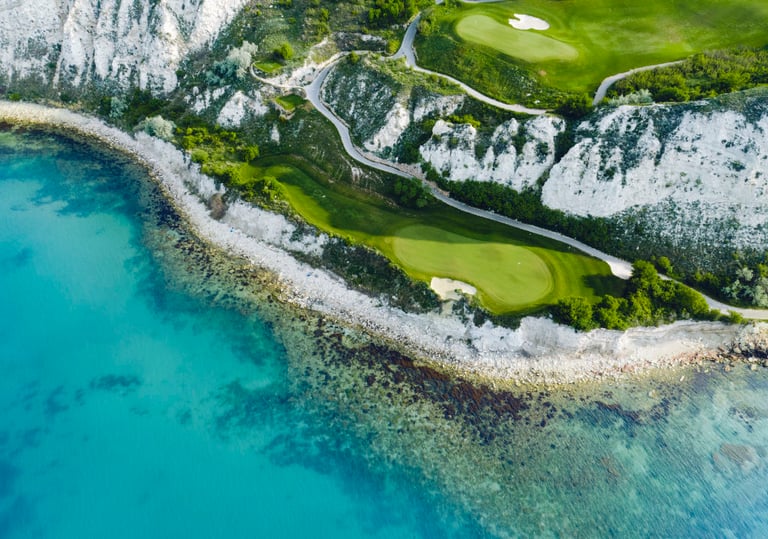 golf course on a holiday curated by Francesco Luxury Travels Villas Weddings