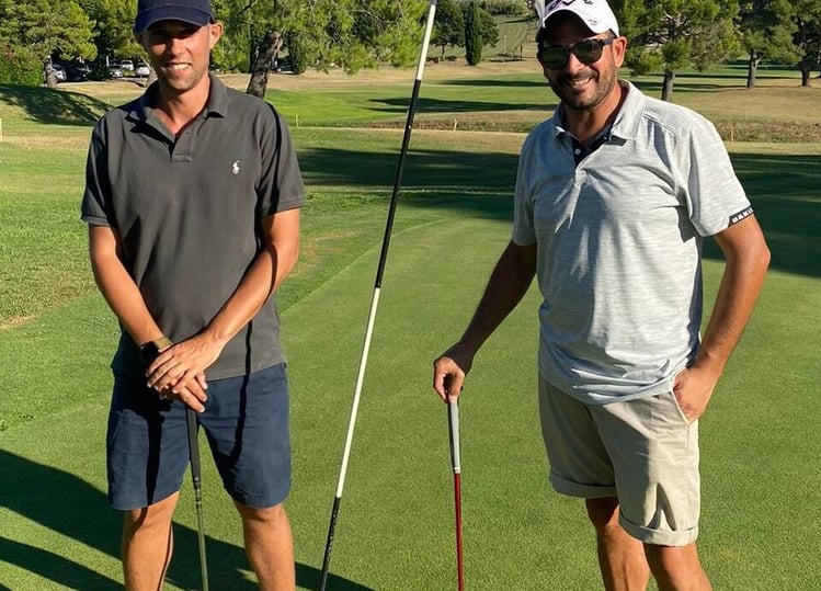 Guys on a golf holiday in Thailand curated by Francesco Luxury Travels Villas Weddings