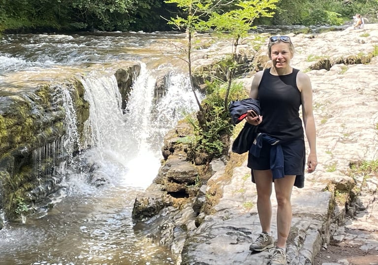 Amy Empathy in therapy waterfall