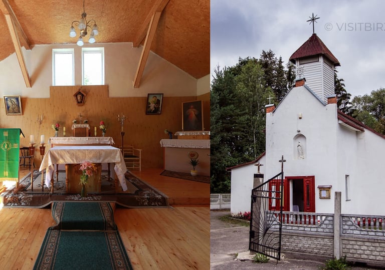 Germaniškio Šv. Kryžiaus Išaukštinimo bažnyčia, Biržai, lankytinos vietos