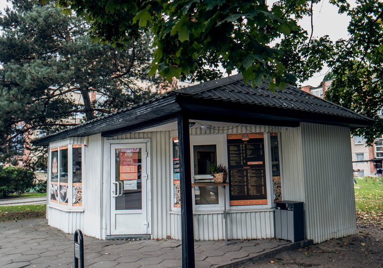 kebabai Biržuose, senoji kebabinė