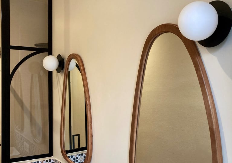 rénovation salle de bain Nantes : miroir SKLUM Arbidel