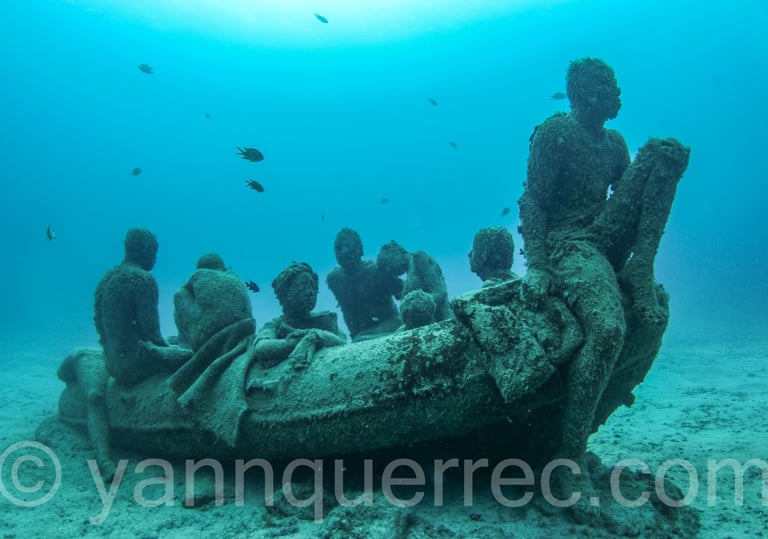 Museo Atlántico "Raft of Lampedusa"