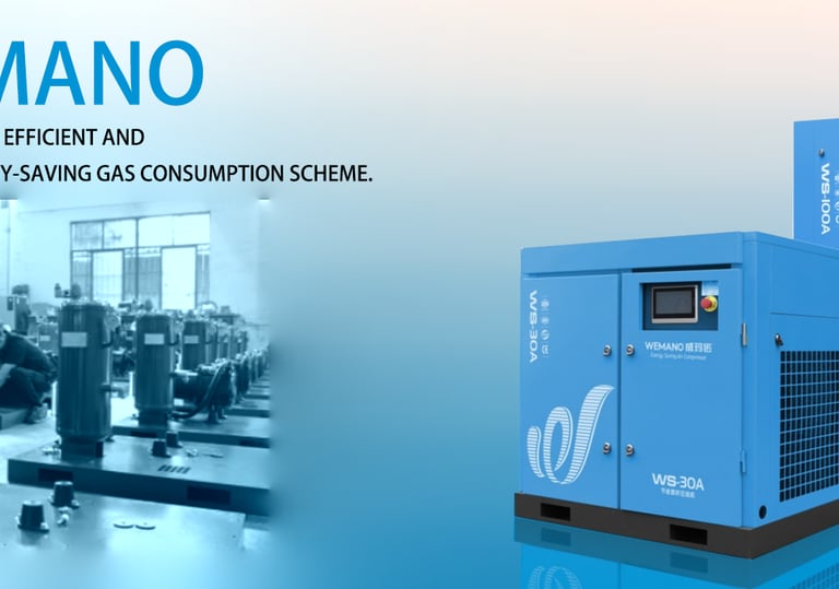 SCREW AIR COMPRESSOR product parameters wemano