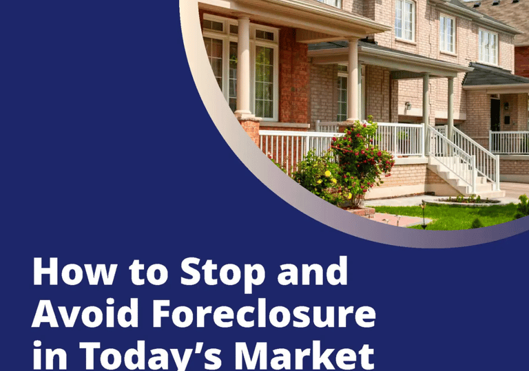 how to stop and avoid foreclosure in today's market guide image