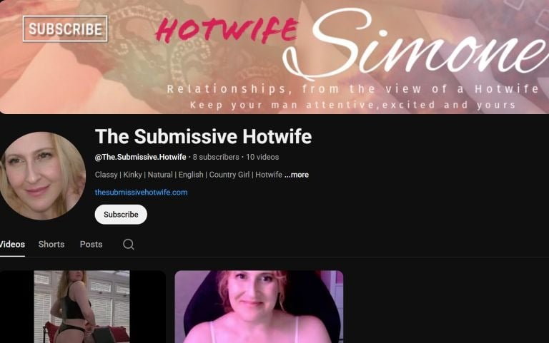 YouTube @the.submissive.hotwife