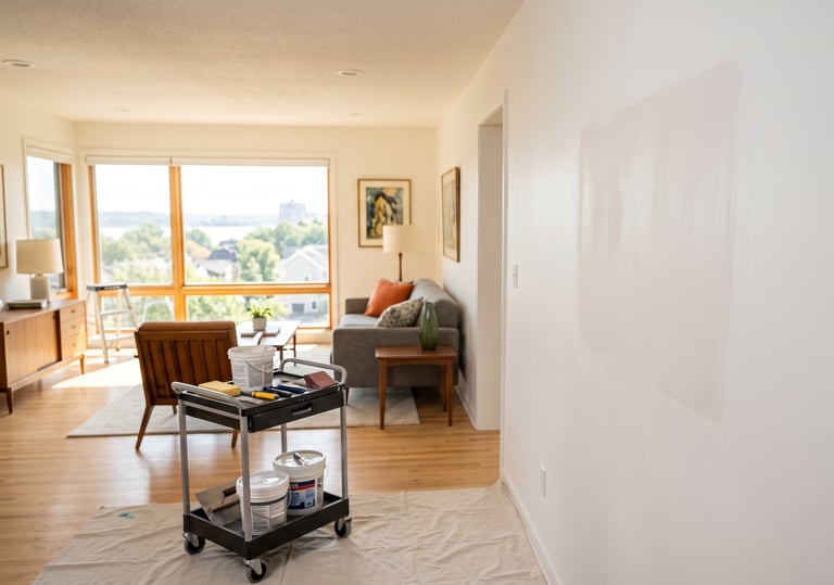 Drywall repair services located in