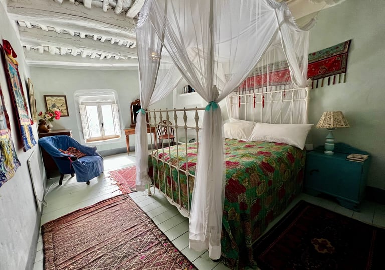 Casa Almelara la Azul bedroom