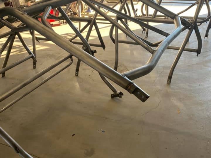 Custom UTV body framed being manufactured at Casualty Powersports