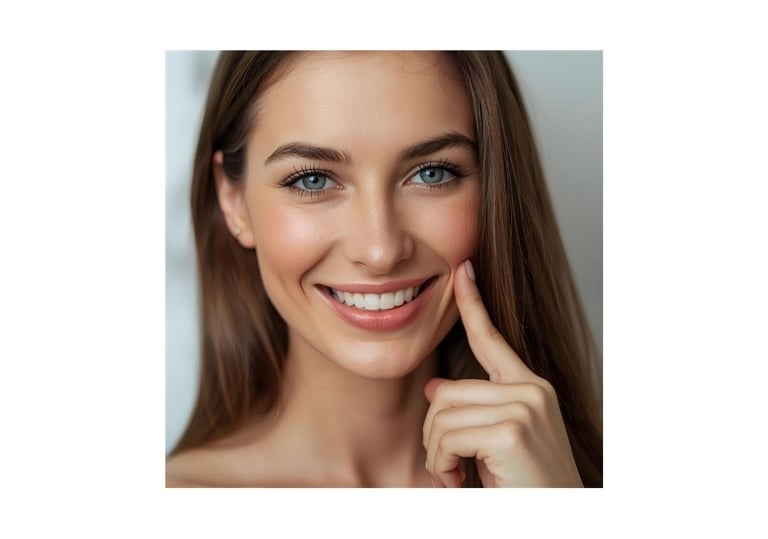 Gamzeli, gülen kız. Bişektomi görseli, Canva AI yapay zeka desteği ile hazırlandı.