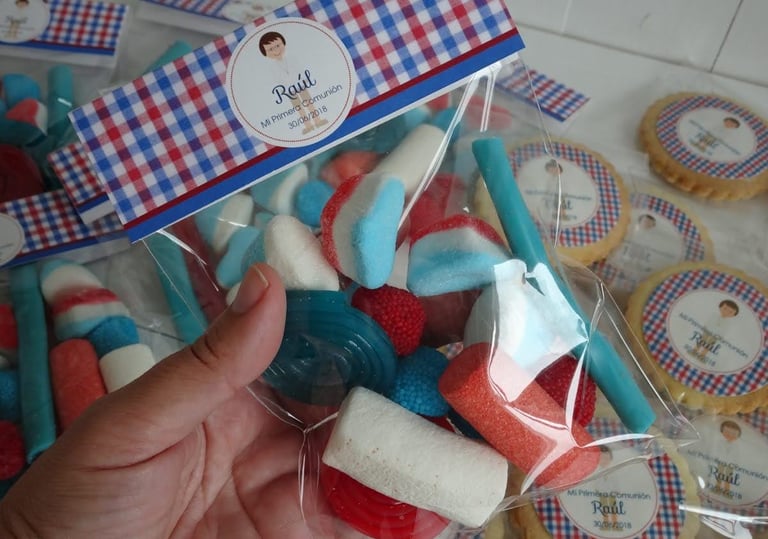 Souvenirs de Gomitas Personalizados 