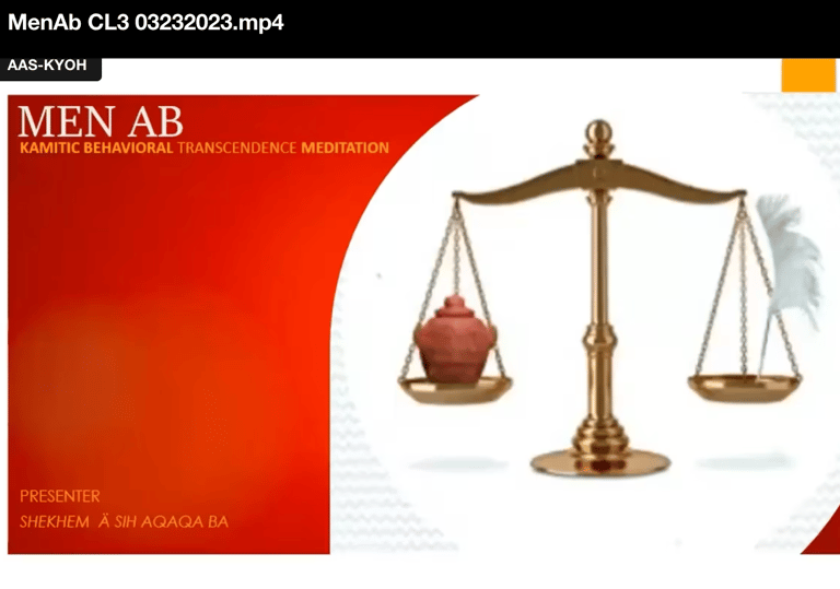 Mindfulness Meditation