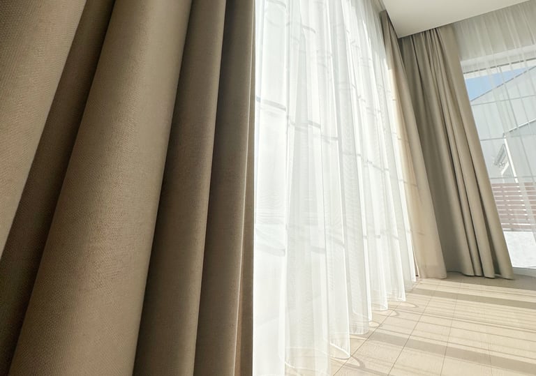 dieninės ir naktinės užuolaidos namams