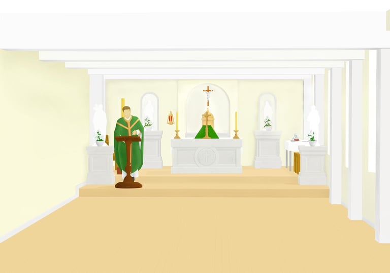 St Francis Retreat Centre Chapel Interior