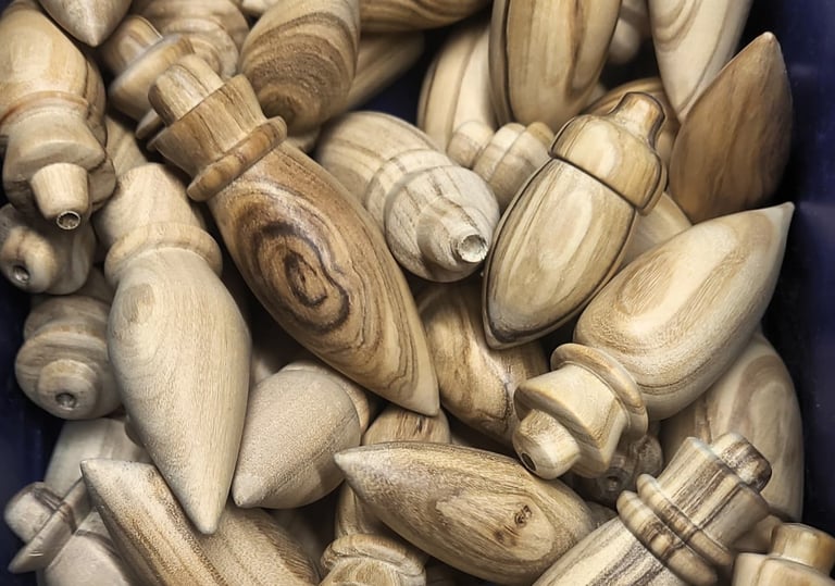 Pendule MICOUD en bois