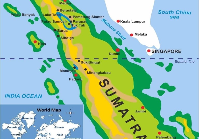 Sumatra Map