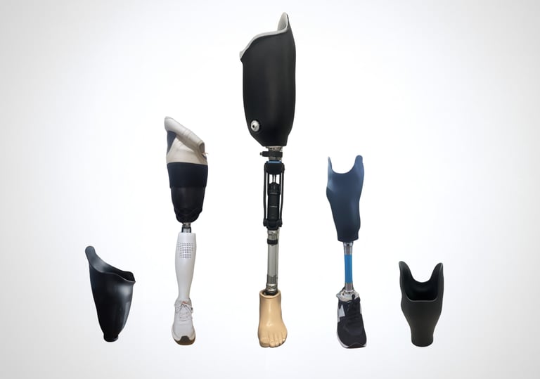 custom prosthetics socket- BenGait Labs, Noida