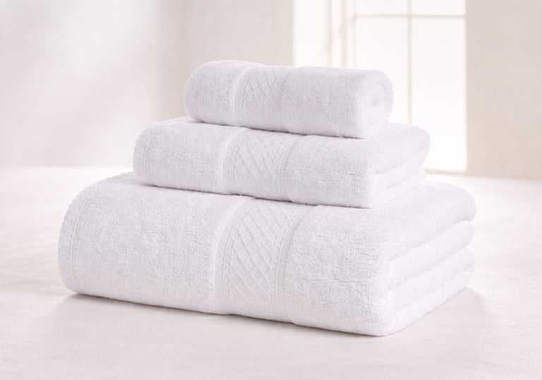 Cotton bath towels for hotel and export supply