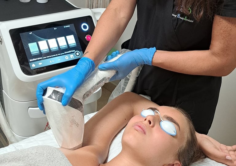 Depilazione laser al diodo a Riccione per riduzione permanente dei peli