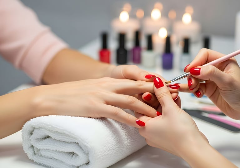 Manicure classica professionale a Riccione per cura e bellezza delle unghie