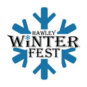 Official Hawley WinterFest logo at lake wallenpaupack