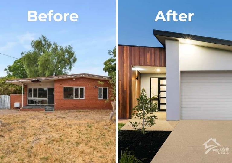 a house with a garage door and a garage door