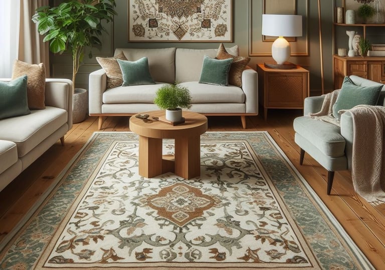 Custom Oushak Rug 1078