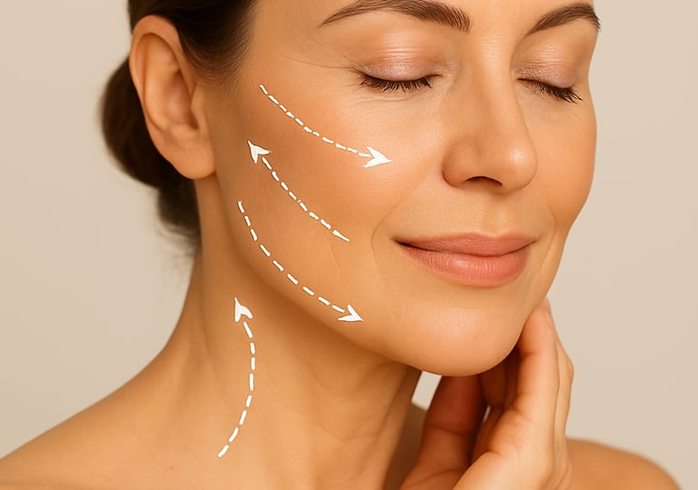 Rejuvenecimiento médico en manos, escote y cuello con resultados naturales