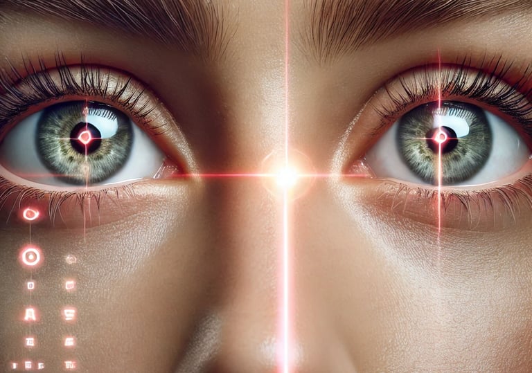 lasik evaluation and co-management by our eye doctor in etobicok