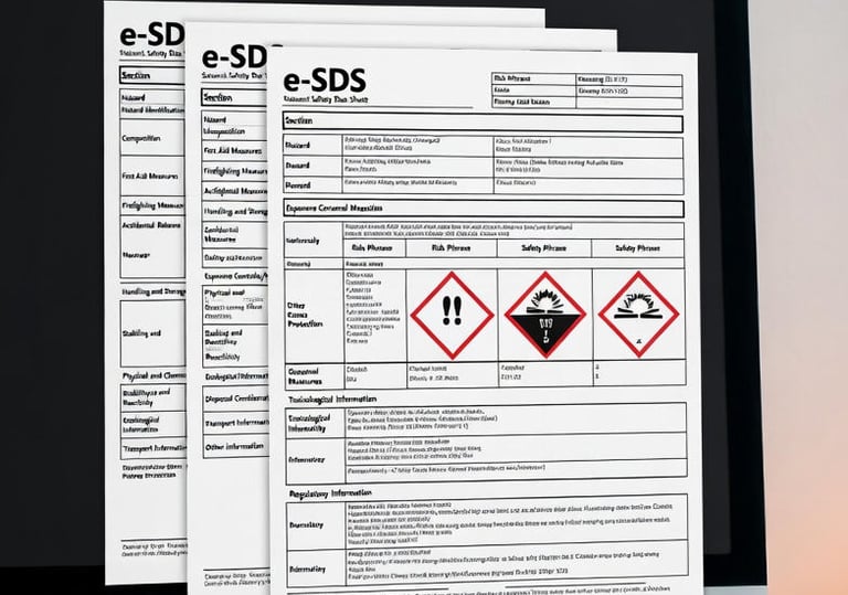 e-SDS, sicherheitsdatenblätter, safety data sheet 2026