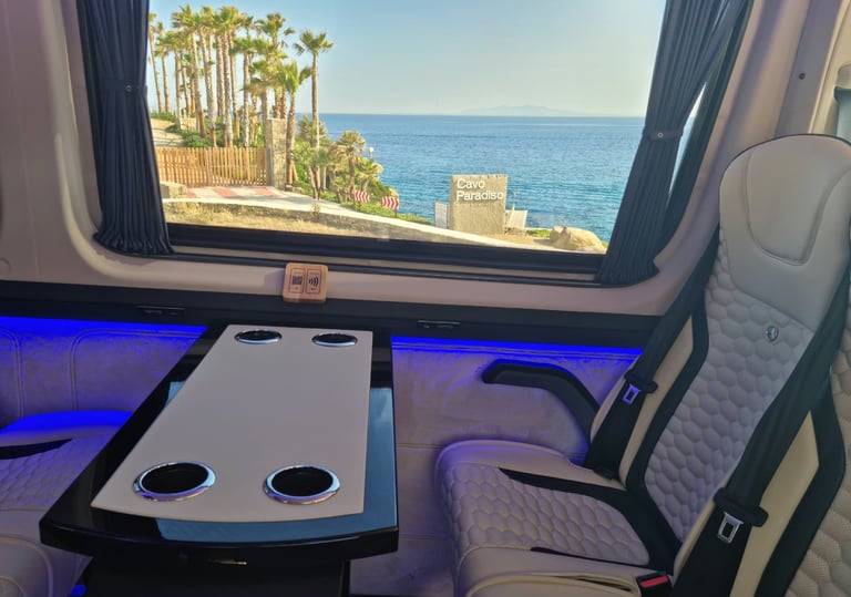 SZS Mykonos Transfer Cavo Paradiso View