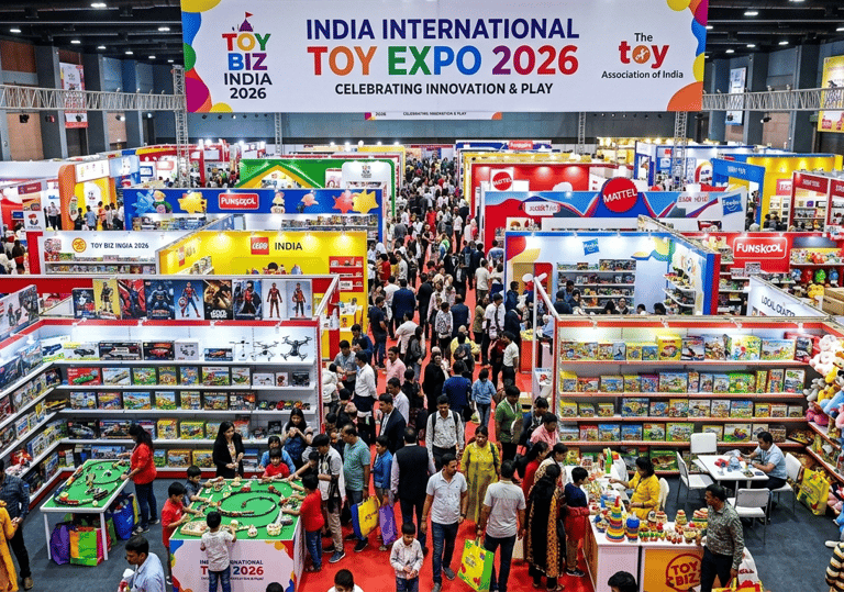 Toy Industry Trade Show from July 4–7, 2026 at Bharat M 