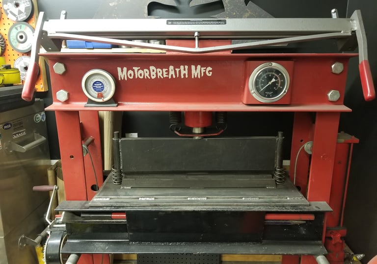 press brake plate forming