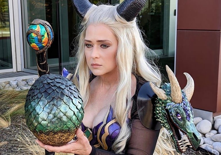 Maleficent, Mother of Dragons Original Design Cosplay