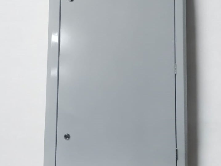 quadro de embutir, painel elétrico de embutir, fibra de vidro