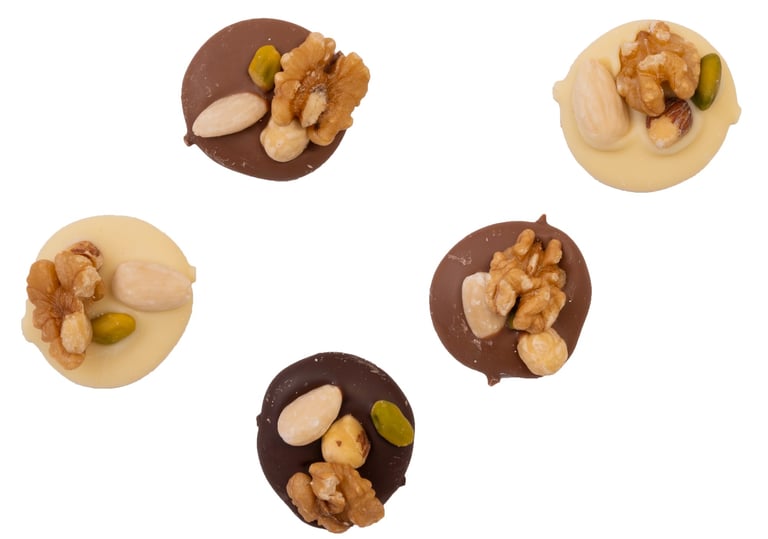 Studentenhaver wit, melk en puur