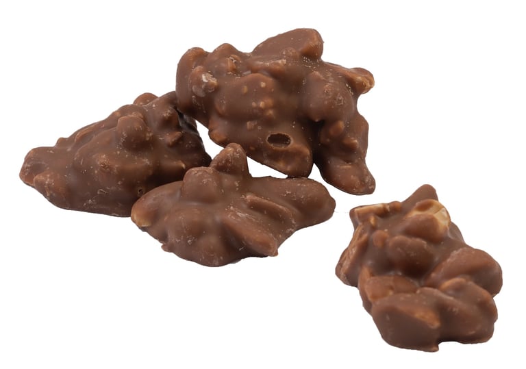 Pindarotjes met melkchocolade