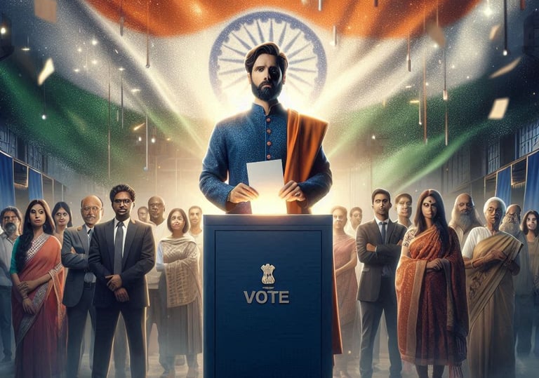 #vote is  a power of DEMOCRACY