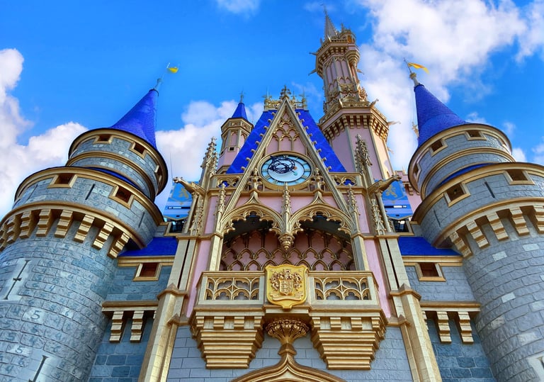 Cinderella Castle at Magic Kingdom Park in Florida