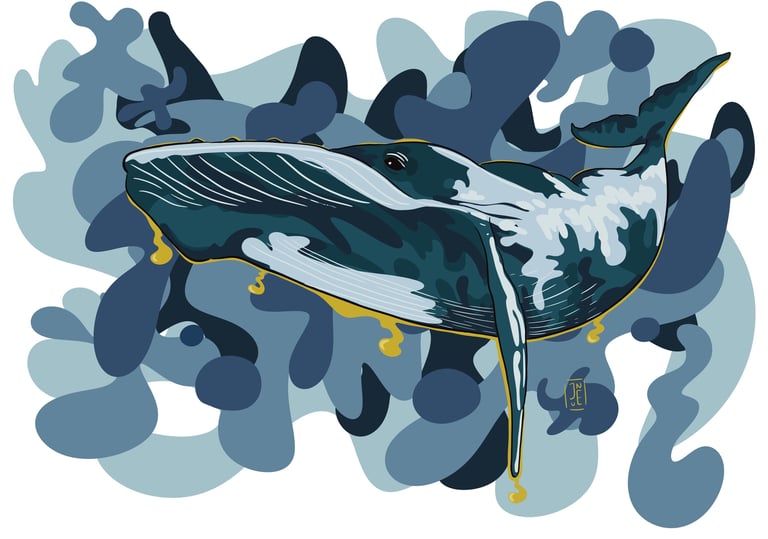 Baleine surréaliste