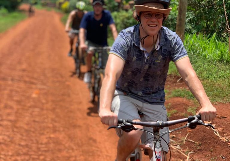 The Jinja Village bike tour in Bujagali