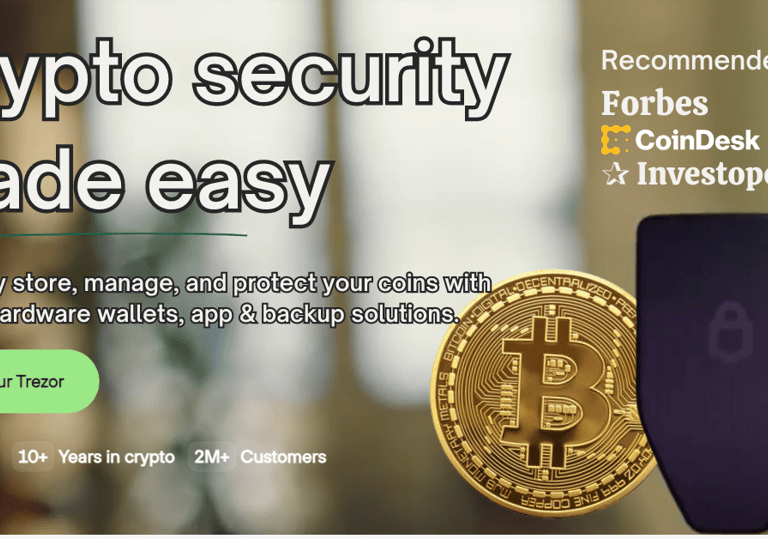 bitcoin crypto cryptocurrency hardware wallet cold storage