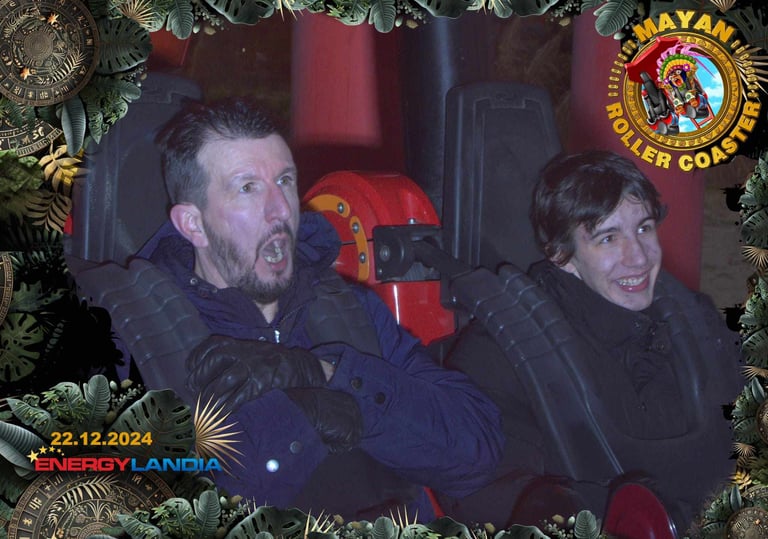 tadzik family on mayan in energylandia