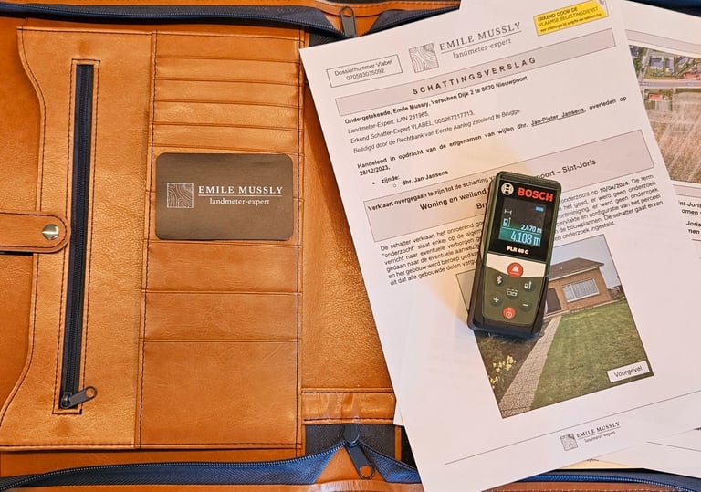 Landmeter-expert / Schatter-expert VLABEL Emile Mussly