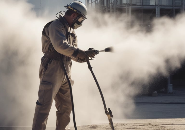 A team of professionals working together on a construction site, showcasing collaboration and expertise.